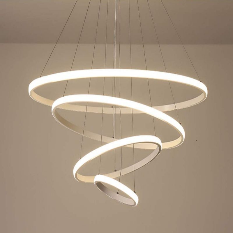 لوستر مدرن دایره کهکشانی برند ماد 4 طبقه