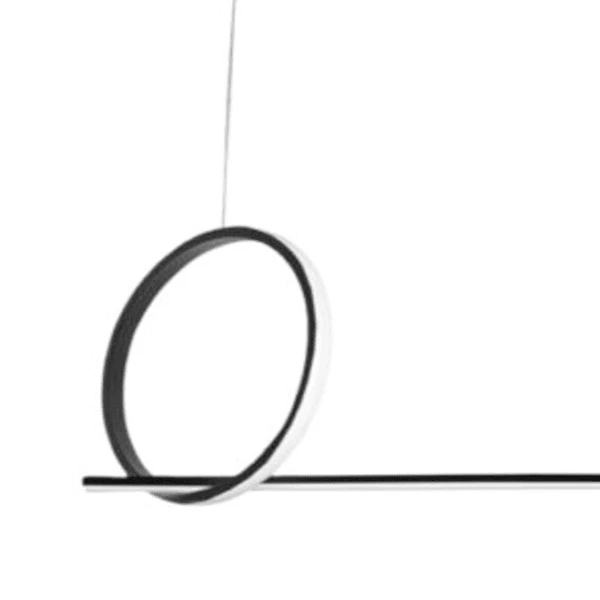 لوستر بالاکانتری طرح حلقه