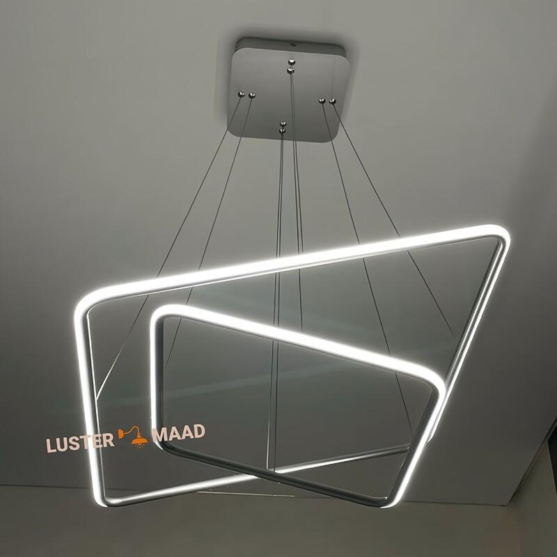 چراغ آویزمربع لوسترماد کد MR201m روکشدارسایز50*30